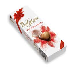 BELGIAN LOVE HEART CHOCOLATE 65G