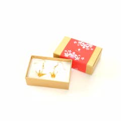 I-O &YT Hakuorigami Earrings gold