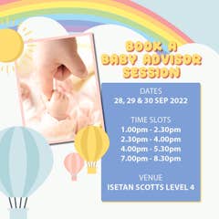 BABY ADVISOR SESSION - 30 Sep, 4.00pm