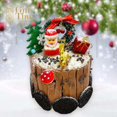 GIN THYE OREO CHOCOLATE ICE CREAM CHRISTMAS CAKE 5